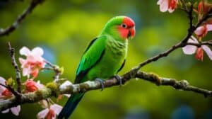 Kakariki Green Parakeet - A Colourful Delight