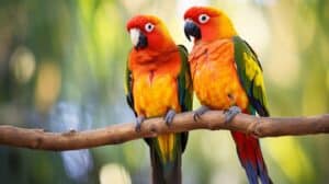 can conures and kakarikis live together