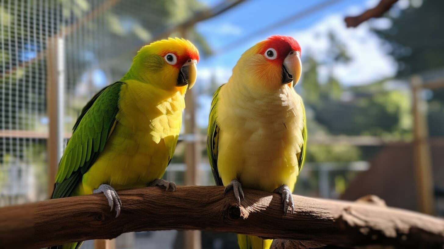 can kakarikis and budgies live together