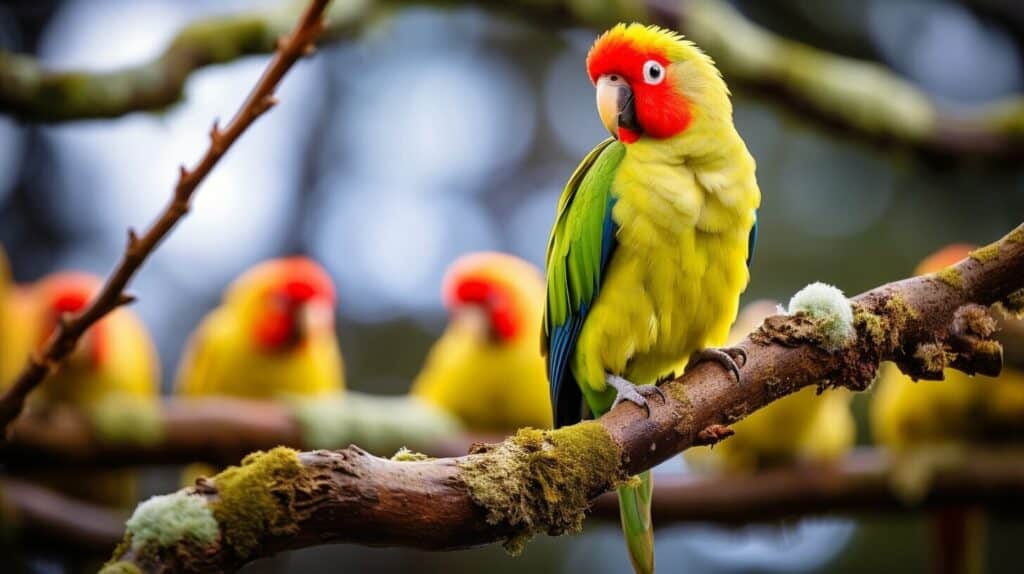 kakariki bird