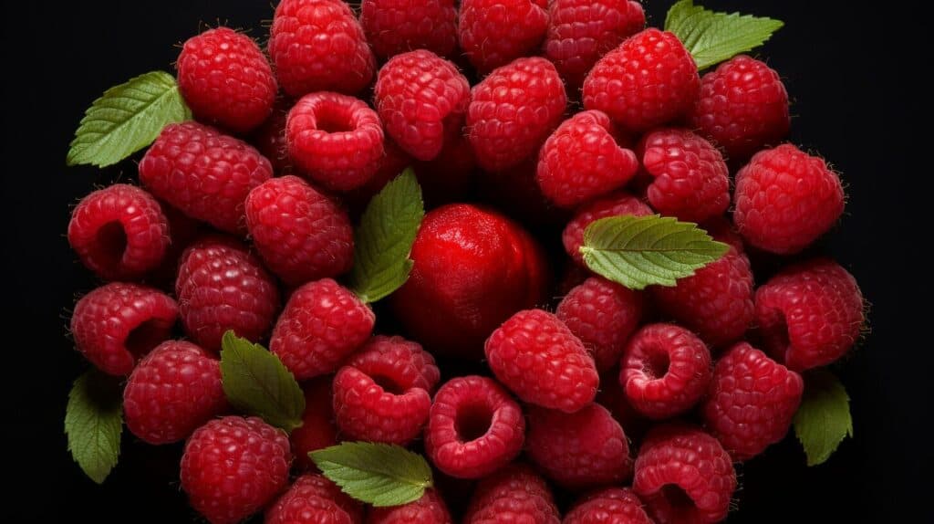 raspberries for kakarikis